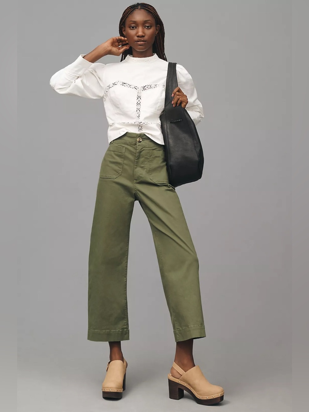 Anthropologie Maeve Linen Blend Colette Pants 24 P